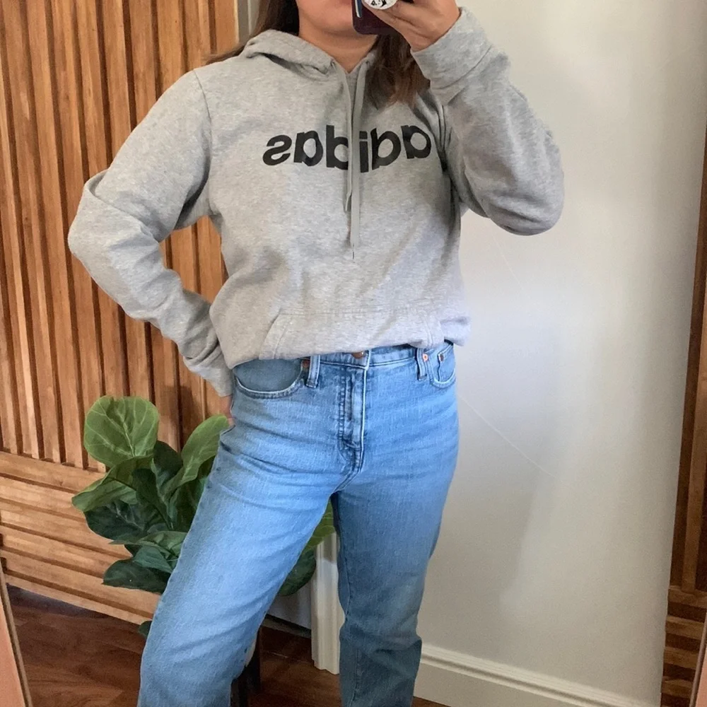 Adidas Basic Pullover Hoodie. Medium - Picture 1 of 11
